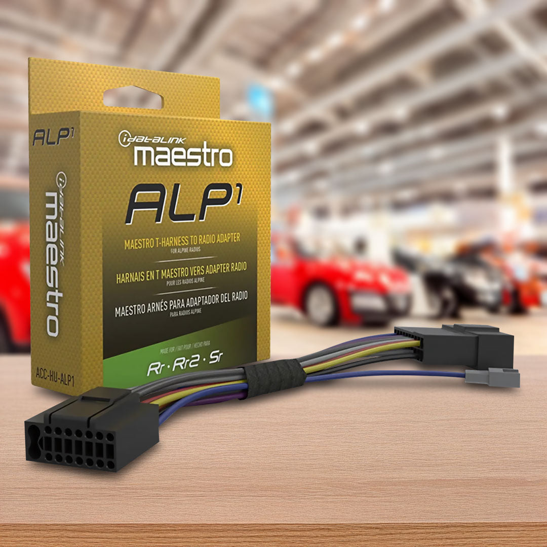 iDatalink Maestro ACC-HU-ALP1 Headunit Adapter Harness Suit Various Alpine Radios (ALP1)