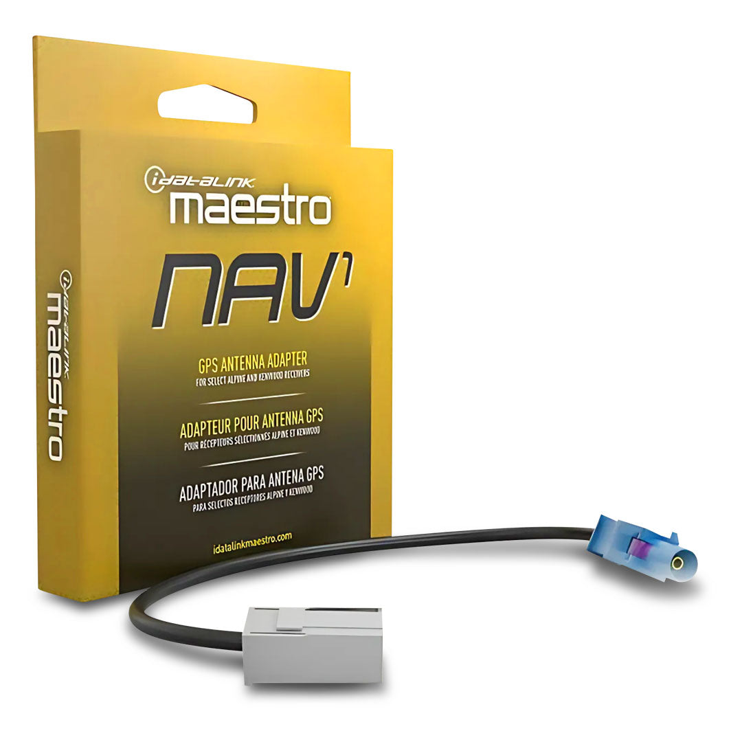 iDatalink Maestro ACC-NAV1 GPS Antenna Adapter Suit Select Alpine & Kenwood Receivers (NAV1)