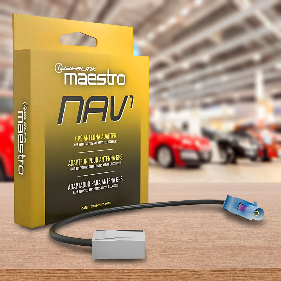 iDatalink Maestro ACC-NAV1 GPS Antenna Adapter Suit Select Alpine & Kenwood Receivers (NAV1)