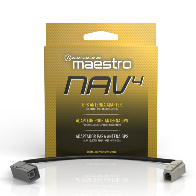 iDatalink Maestro ACC-NAV4 | GPS Antenna Adaptor | Select Alpine & Kenwood