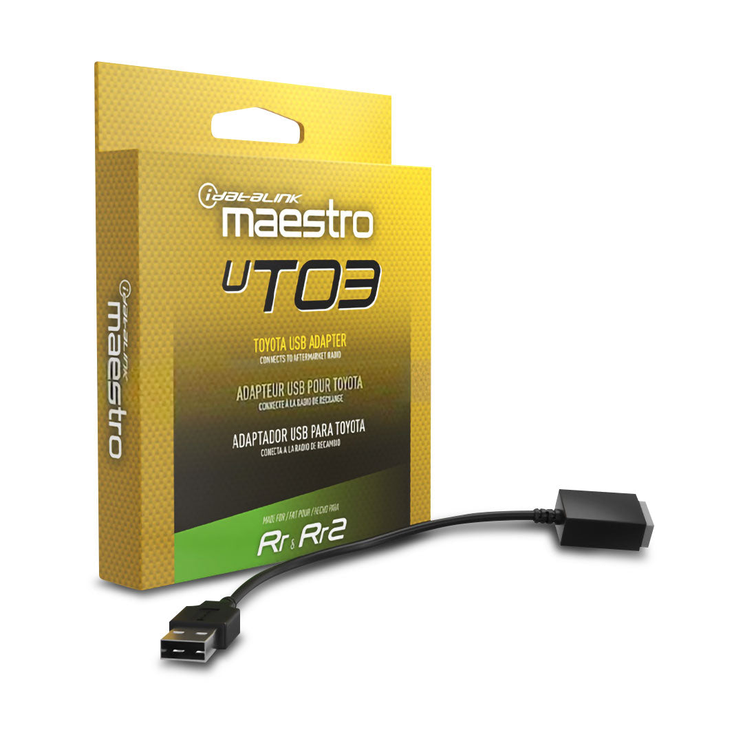 iDatalink Maestro ACC-USB-TO3 | Factory USB-To-Male USB Adaptor For TO3 Vehicles