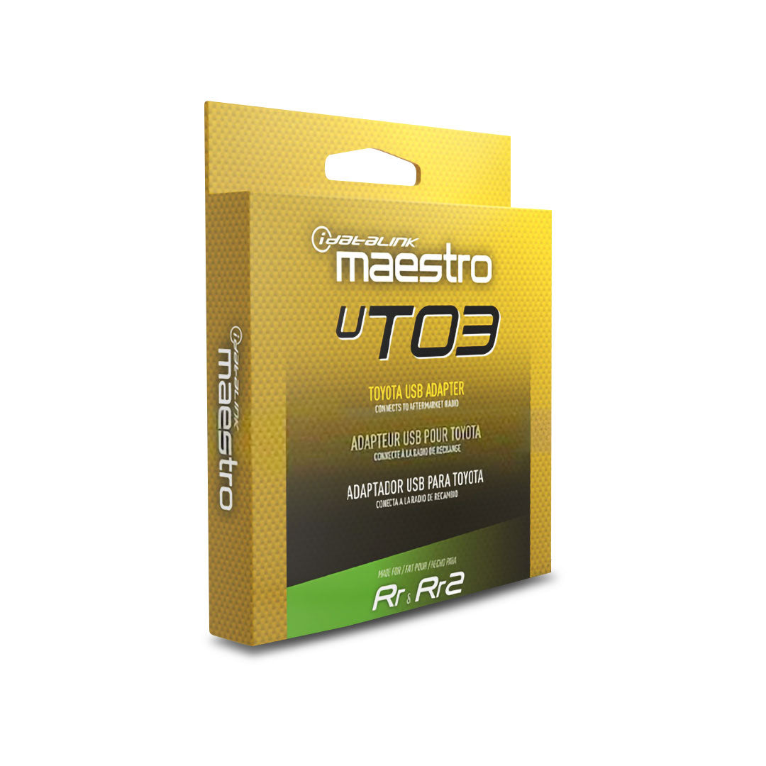 iDatalink Maestro ACC-USB-TO3 | Factory USB-To-Male USB Adaptor For TO3 Vehicles