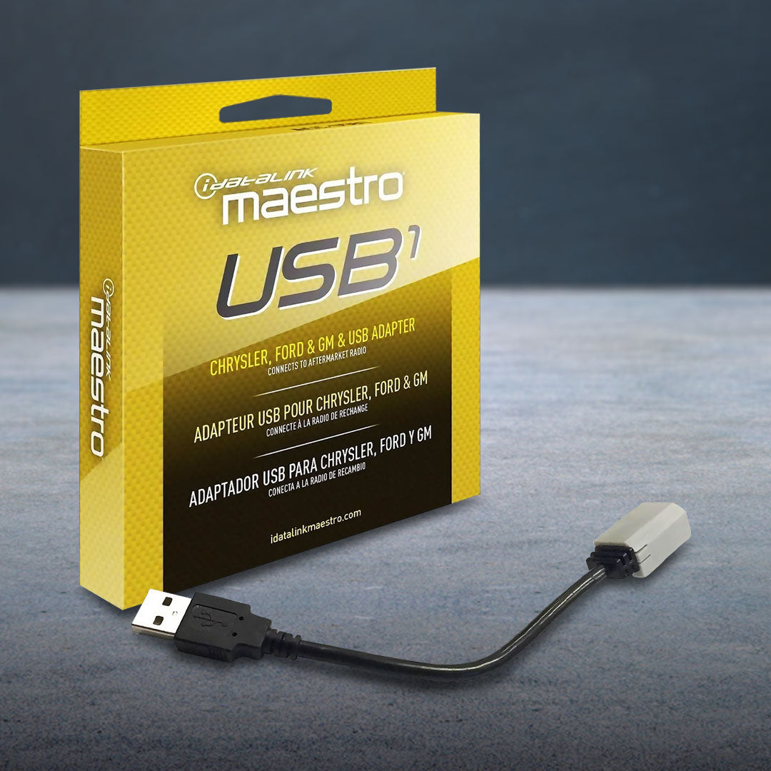 iDatalink Maestro ACC-USB1 | USB1 – OEM USB Mini Female-To-Full Size USB Male Adaptor