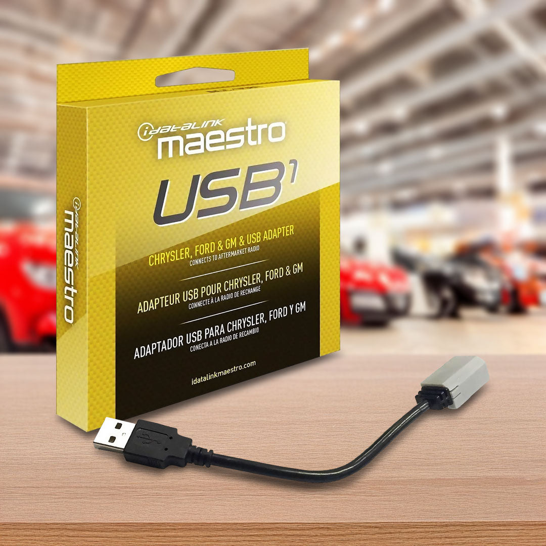 iDatalink Maestro ACC-USB1 | USB1 – OEM USB Mini Female-To-Full Size USB Male Adaptor
