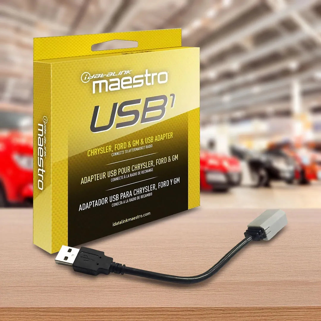 iDatalink Maestro ACC-USB1 | USB1 – OEM USB Mini Female-To-Full Size USB Male Adaptor