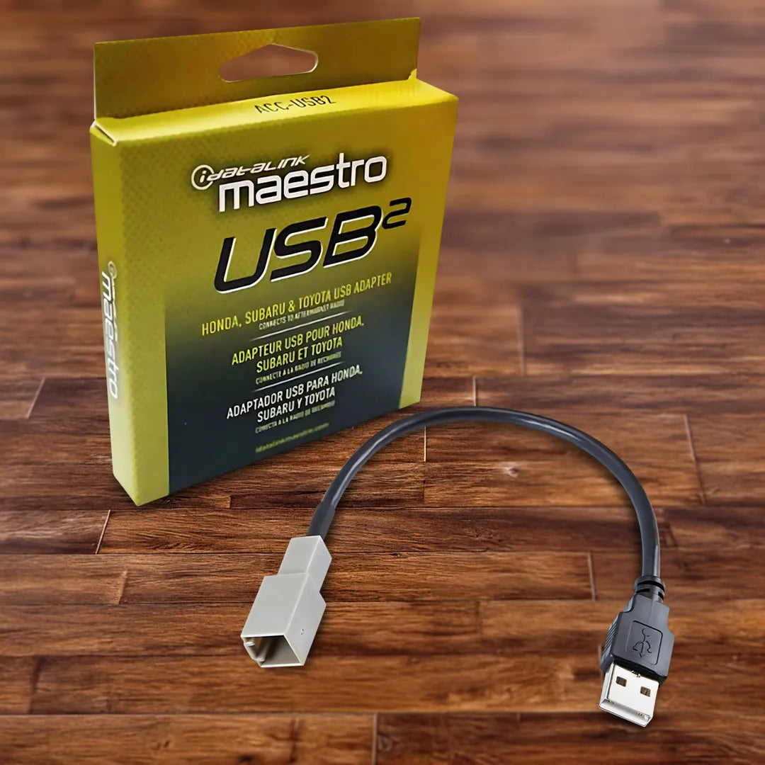 iDatalink Maestro ACC-USB2 USB Adapter Cable Suit Honda/Subaru/Toyota Various Vehicles (USB2)