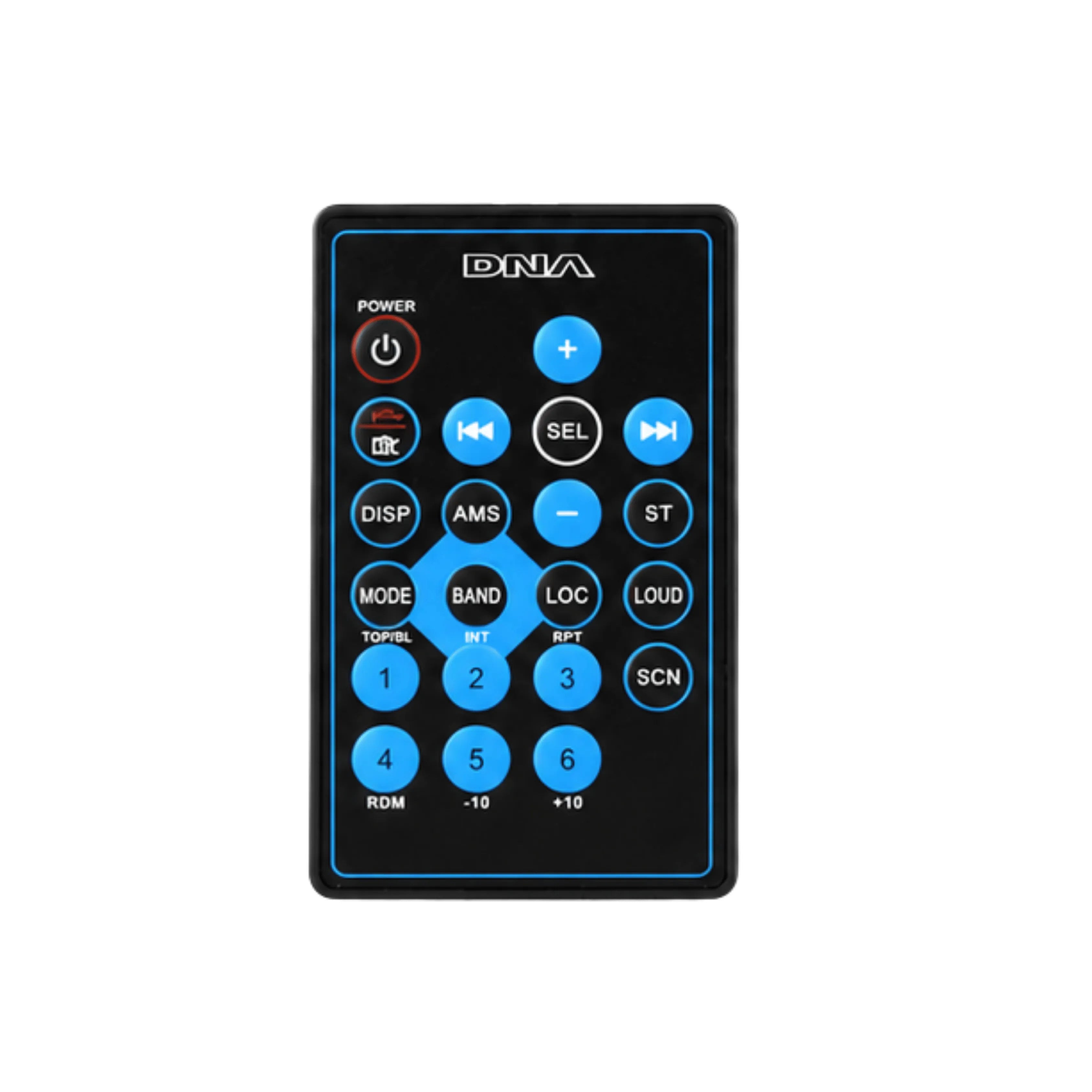 DNA ACD8 Single DIN CD/MP3 Player with Bluetooth, SD, USB and AUX Inputs