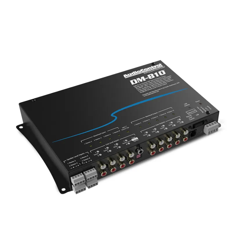 AudioControl AC-DM810 D Series Eight By Ten Channel Digital Sound Processor