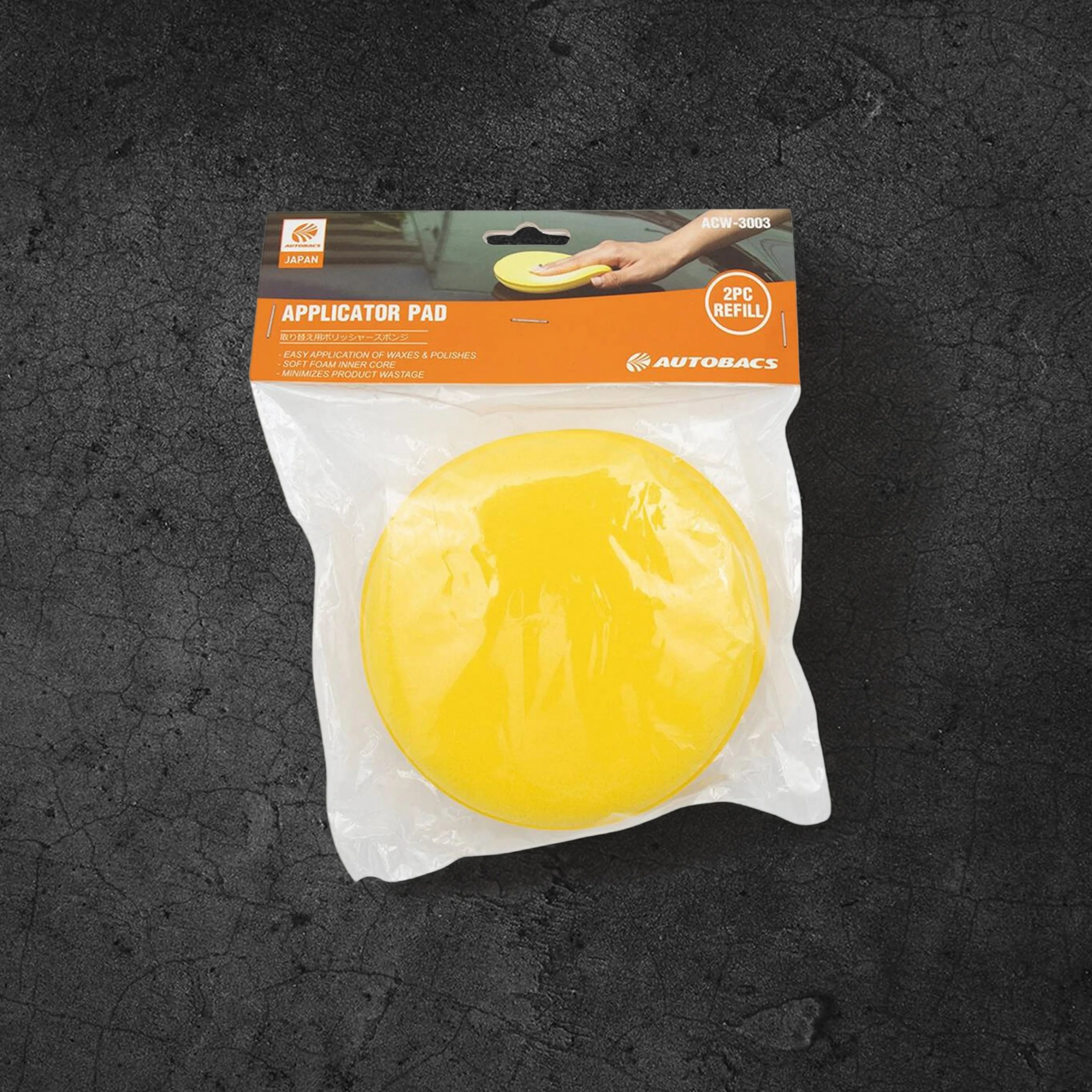 Autobacs ACW-3003 Applicator Pads 2 Pack