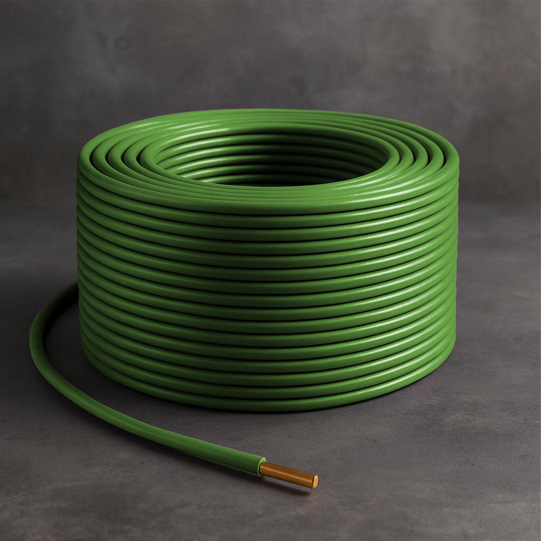 OEX ACX0557/100 | 2mm Single Core Automotive Cable Green 100m Roll