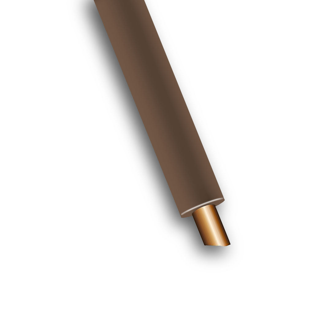 OEX ACX0561/100 | 2mm Single Core Automotive Cable | Brown 100m Roll