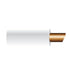 OEX ACX0703L 3mm Single Core Automotive Cable White – 100m Roll Durable Wiring