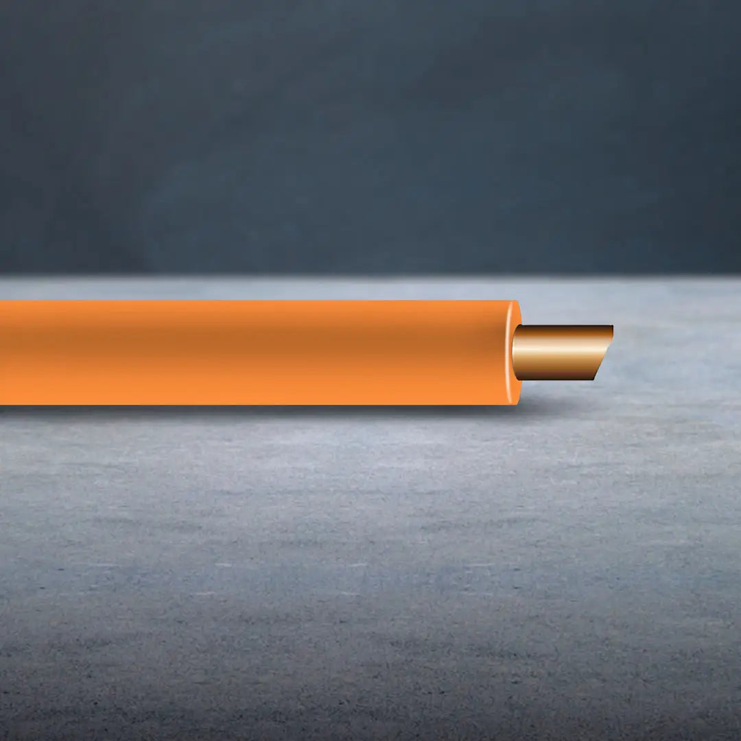 OEX ACX0707L | 3mm  Automotive Cable | Single Core Orange 100m Roll