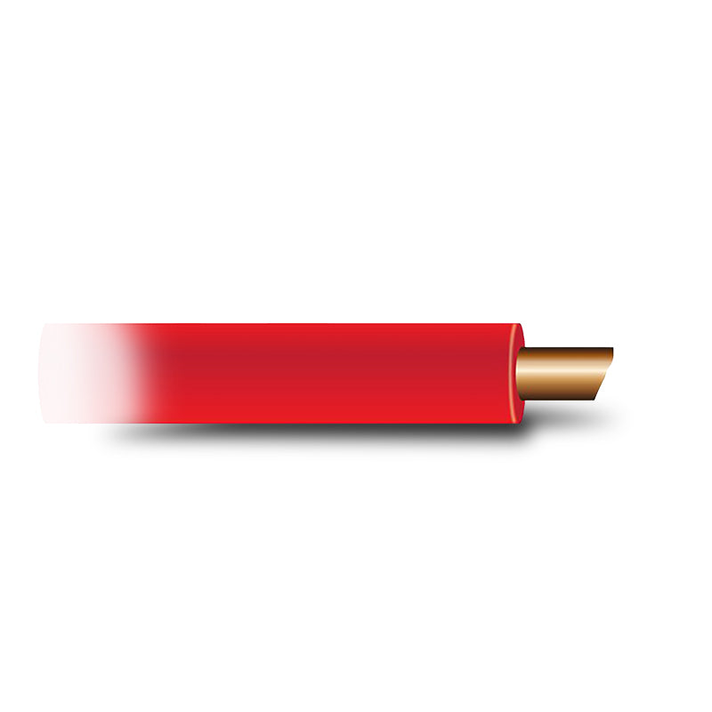 OEX ACX0725L 4mm Single Core Automotive Cable Red - 100m Roll