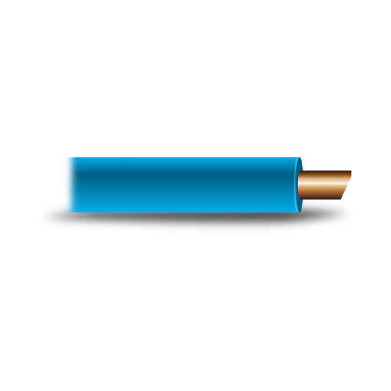 OEX ACX0727L 4mm Single Core Automotive Cable, Blue - 100m Roll