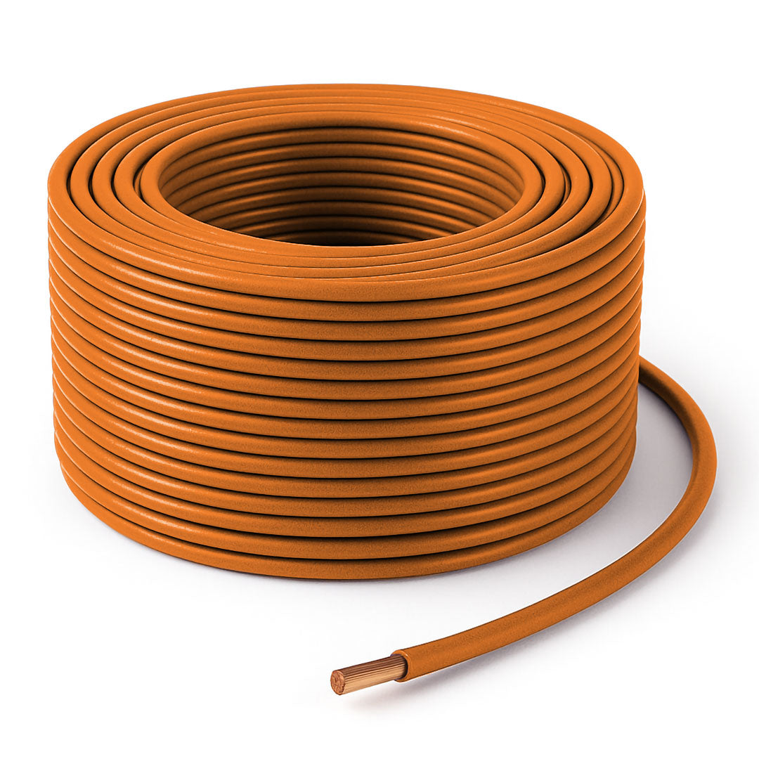 OEX ACX0730L 4mm Single Core Automotive Cable Orange 100m Roll