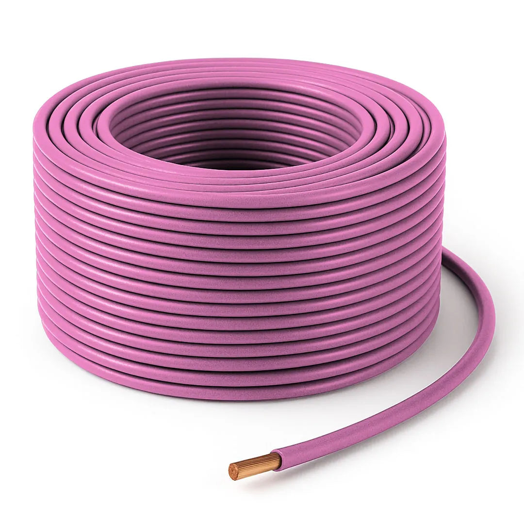 OEX ACX0731L 4mm Single Core Automotive Cable Pink 100m Roll