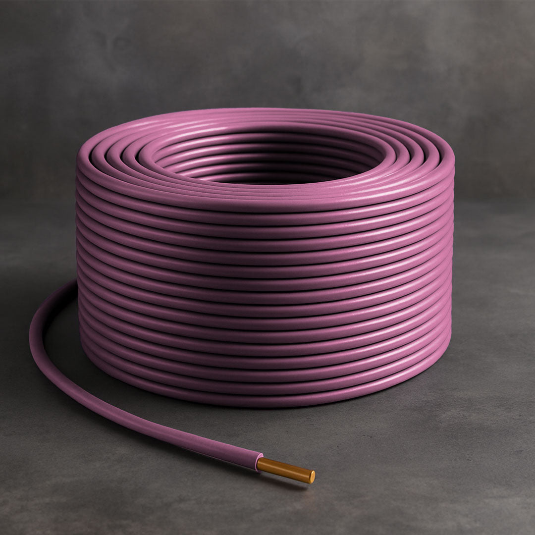 OEX ACX0731L | 4mm Single Core Automotive Cable Pink 100m Roll