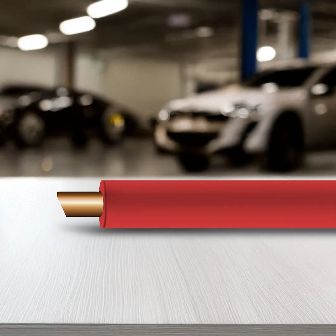 OEX ACX0752L 5mm Single Core Automotive Cable Red - 100m Roll