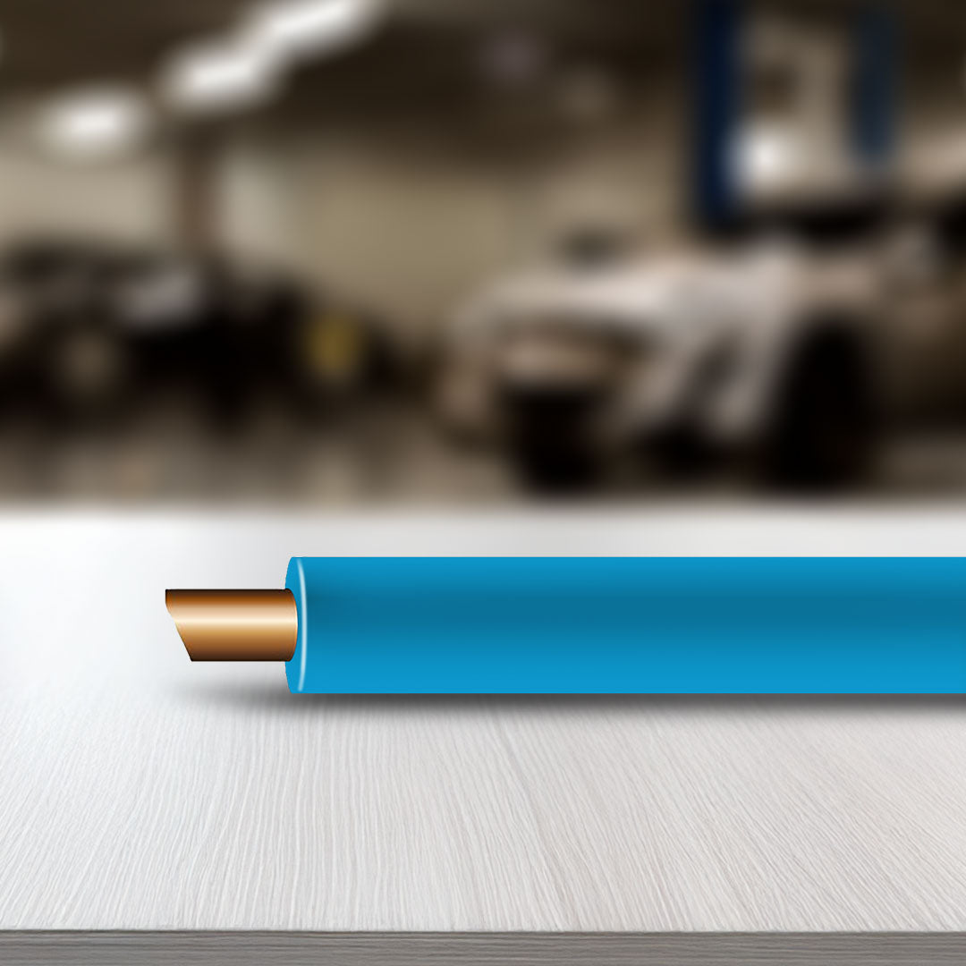 OEX ACX0754 | 5mm Automotive Cable | Single Core Blue 30m Roll