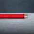 OEX ACX0804L | 4mm 100m Roll Automotive Cable | Twin CoreFigure 8 Red With Black Trace