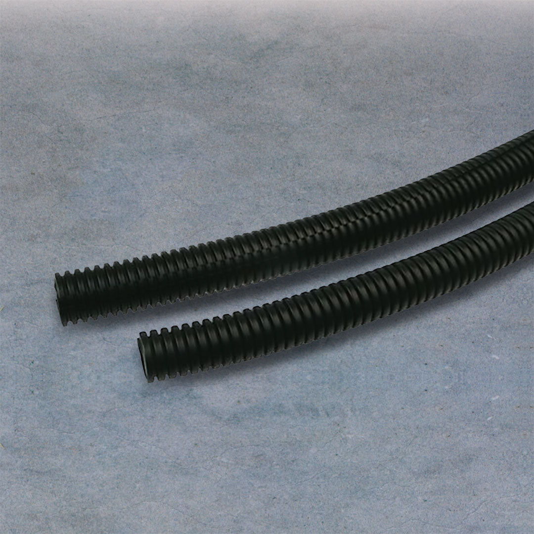 OEX Convoluted Split Tubing ID:9.7mm OD:12.8mm - Length 30m| Frankies Auto Electrics