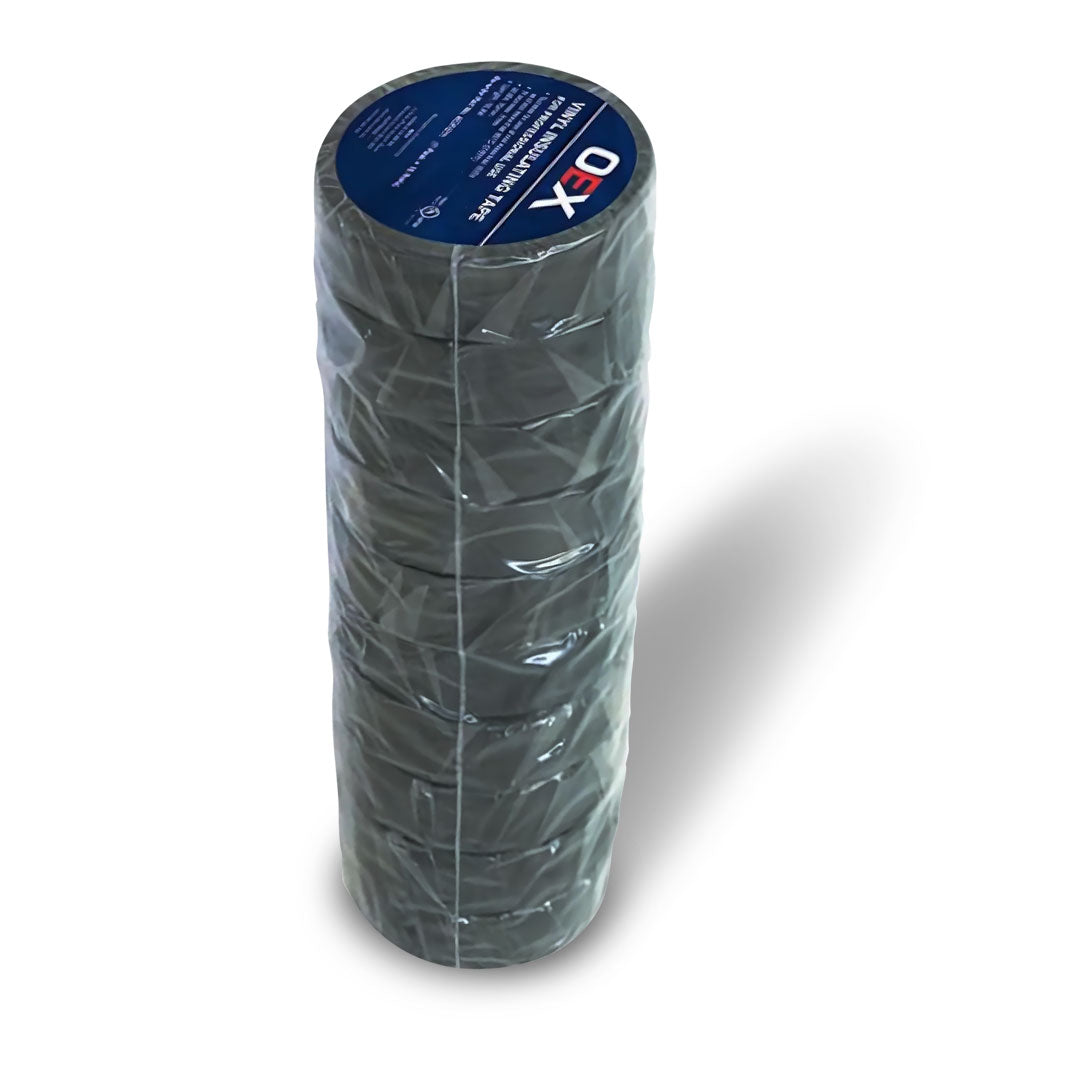 OEX ACX1211 | 19mm 18.3M Insulation Tape | Adhesive PVC 10Pkt