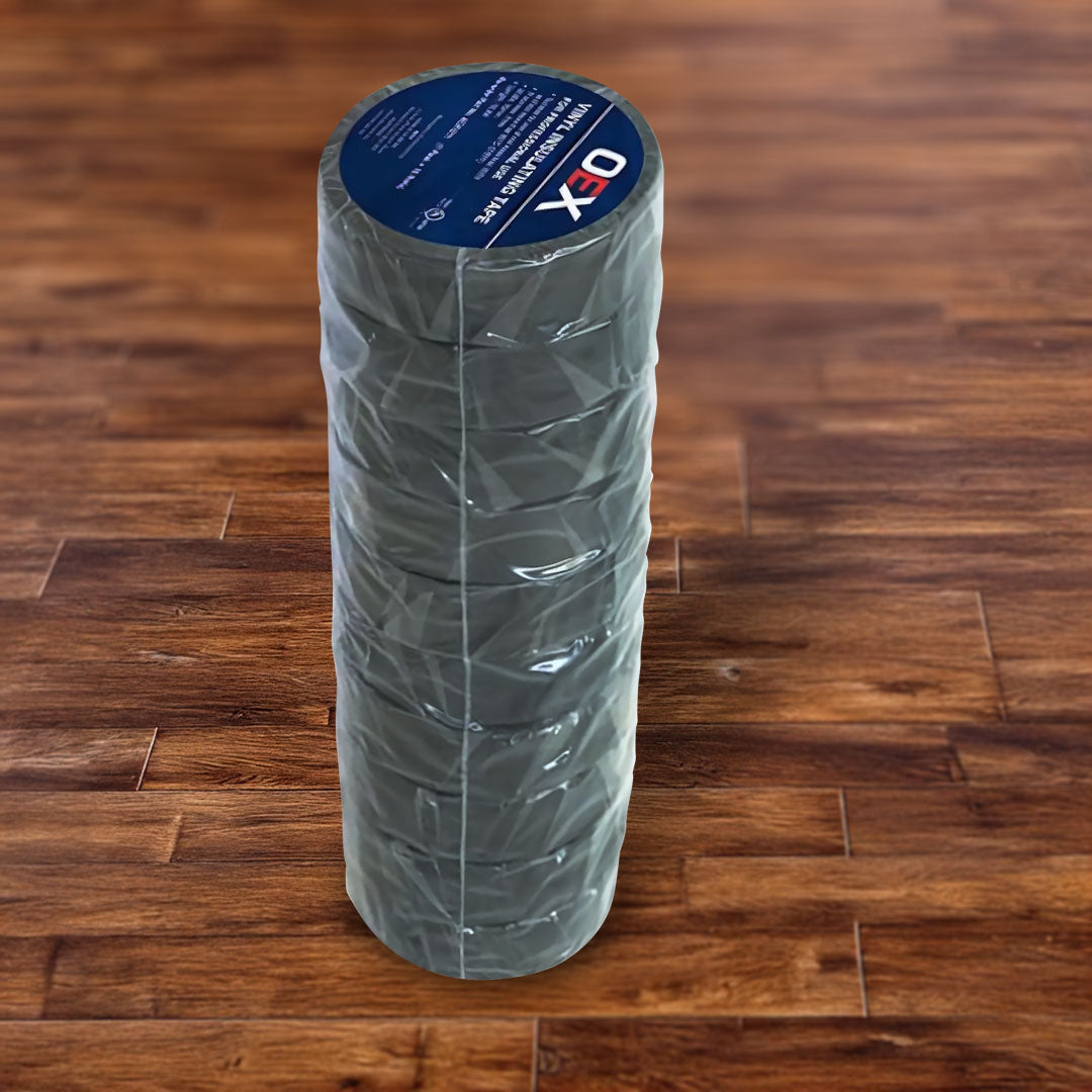 OEX ACX1211 | 19mm 18.3M Insulation Tape | Adhesive PVC 10Pkt