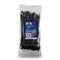 OEX ACX1317 Black Nylon Cable Ties 4.8mm x 200mm Pack of 100