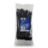 OEX ACX1317 Black Nylon Cable Ties 4.8mm x 200mm Pack of 100