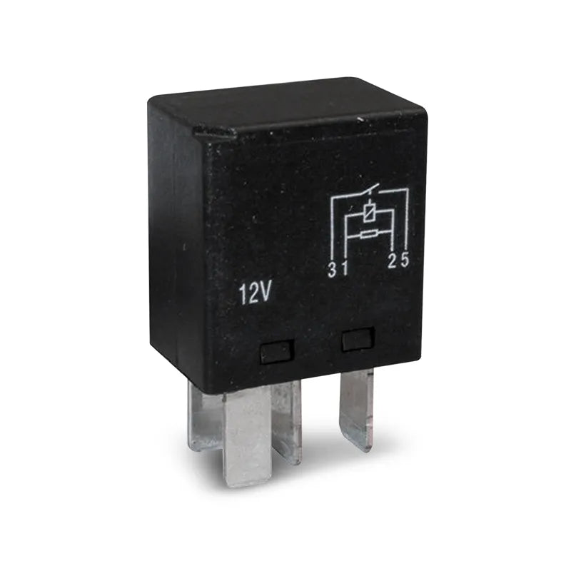 OEX ACX1980BL Micro Relay 12V Normally Open 20A - Resistor Protected, Sealed