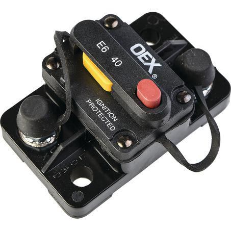 OEX ACX2085BL 50A Mini Manual Reset Circuit Breaker Type 3 Switchable