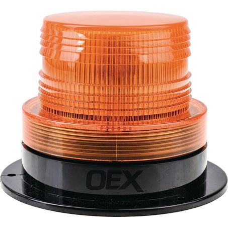 OEX ACX2322A 10-80 Volt LED Beacon Amber Materials Handling Strobe/Revolving