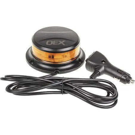 OEX ACX2368 Slimline Amber LED Beacon Magnetic Mount Class 1