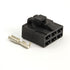 OEX ACX2690BK QC Connector Female Black 6 Pole 20A 10 Pack