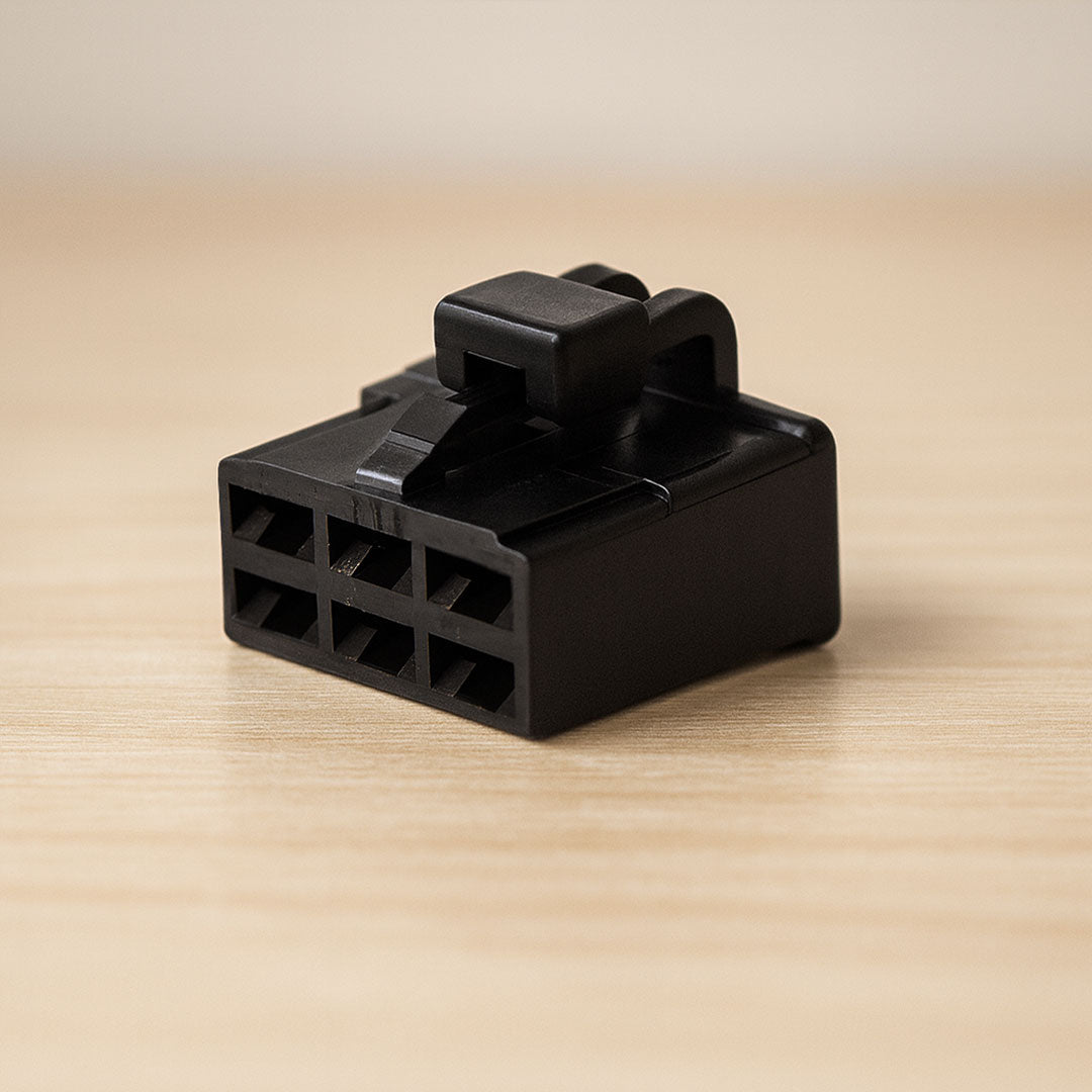 OEX ACX2690BK QC Connector Female Black 6 Pole 20A 10 Pack