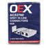 OEX ACX2760 50A Genuine Anderson Plug Connector Grey - 1 Pair with Terminals