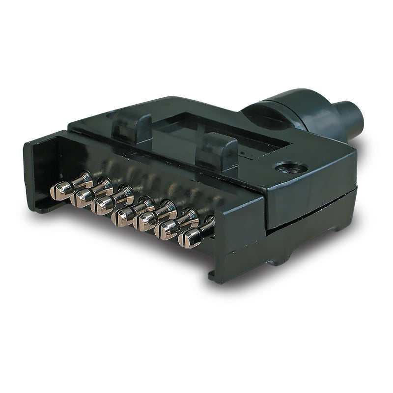 OEX ACX2804 Trailer Plug 7 Pin Flat, Plastic