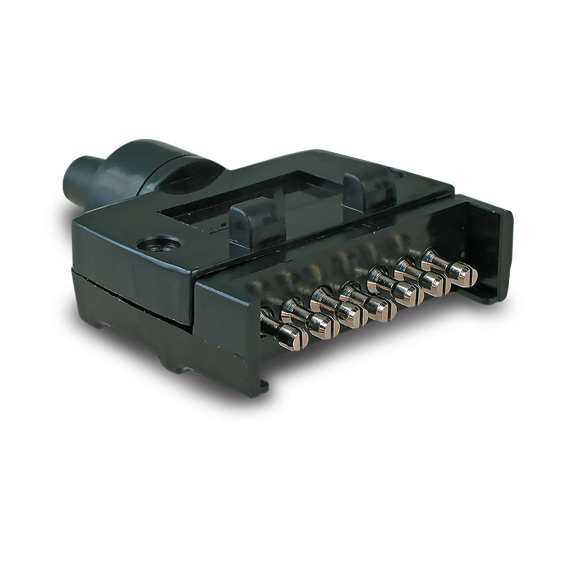OEX ACX2804 Trailer Plug 7 Pin Flat, Plastic