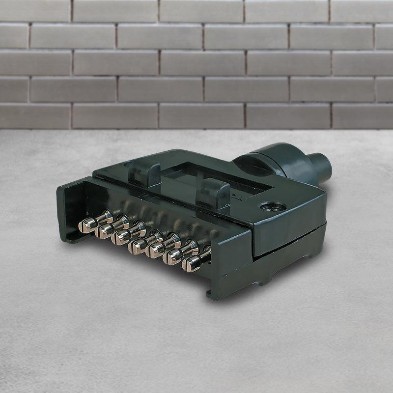 OEX ACX2804 Trailer Plug 7 Pin Flat, Plastic