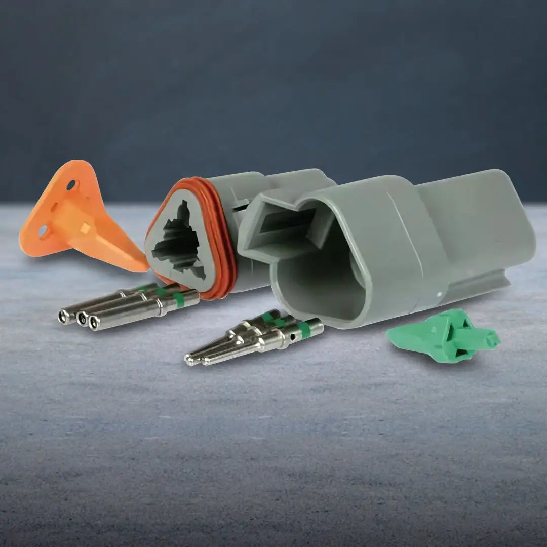 Deutsch ACX2911 | 3 Way Connector Plug Socket | 1 Kit DT #16