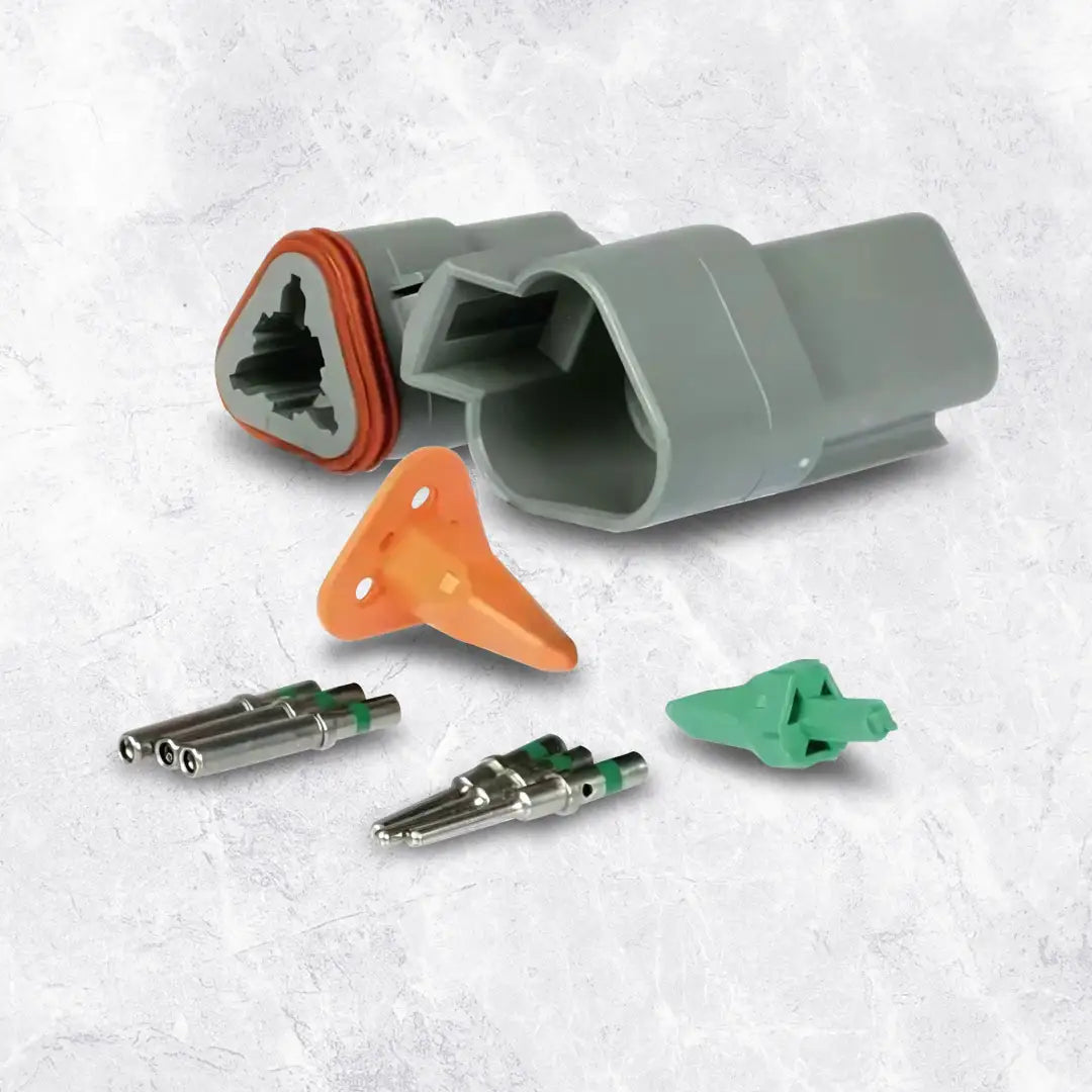 Deutsch ACX2911 | 3 Way Connector Plug Socket | 1 Kit DT #16