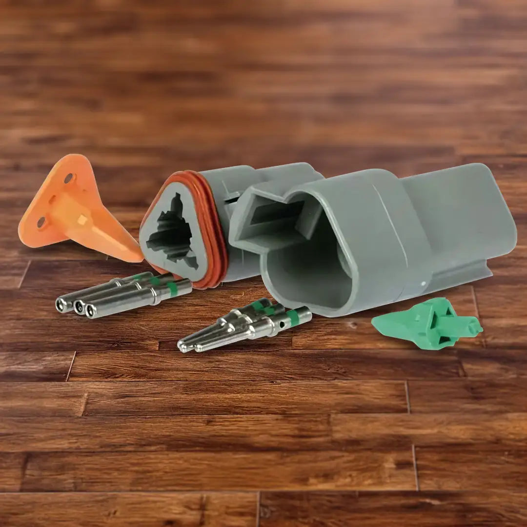Deutsch ACX2911 | 3 Way Connector Plug Socket | 1 Kit DT #16