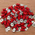 OEX ACX3006 Red Male Blade Crimp Terminals 6.3x0.8mm Vinyl Insulated 100pc Pack