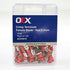 OEX ACX3016 Red Insulated Female Blade Crimp Terminals 6.3mm (100 Pack)