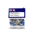OEX ACX3056 Crimp Terminal Ring Blue ID 8.4mm Vinyl 100 Pce