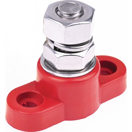 OEX ACX3145-M10BL 250A Single Stud Terminal M10 - Red
