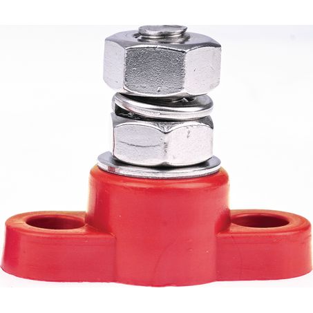 OEX ACX3145-M10BL 250A Single Stud Terminal M10 - Red