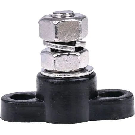 OEX ACX3146-M10BL 250A Single Stud Terminal M10 - Black