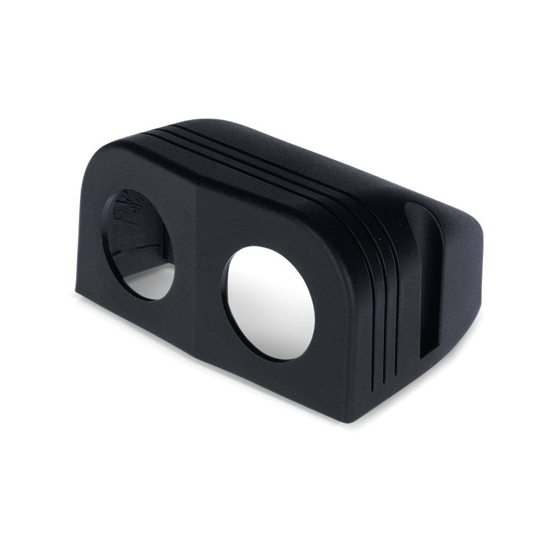 OEX ACX5612 Double Surface Mount Panel | Twin Socket Housing for Switches & Accessories